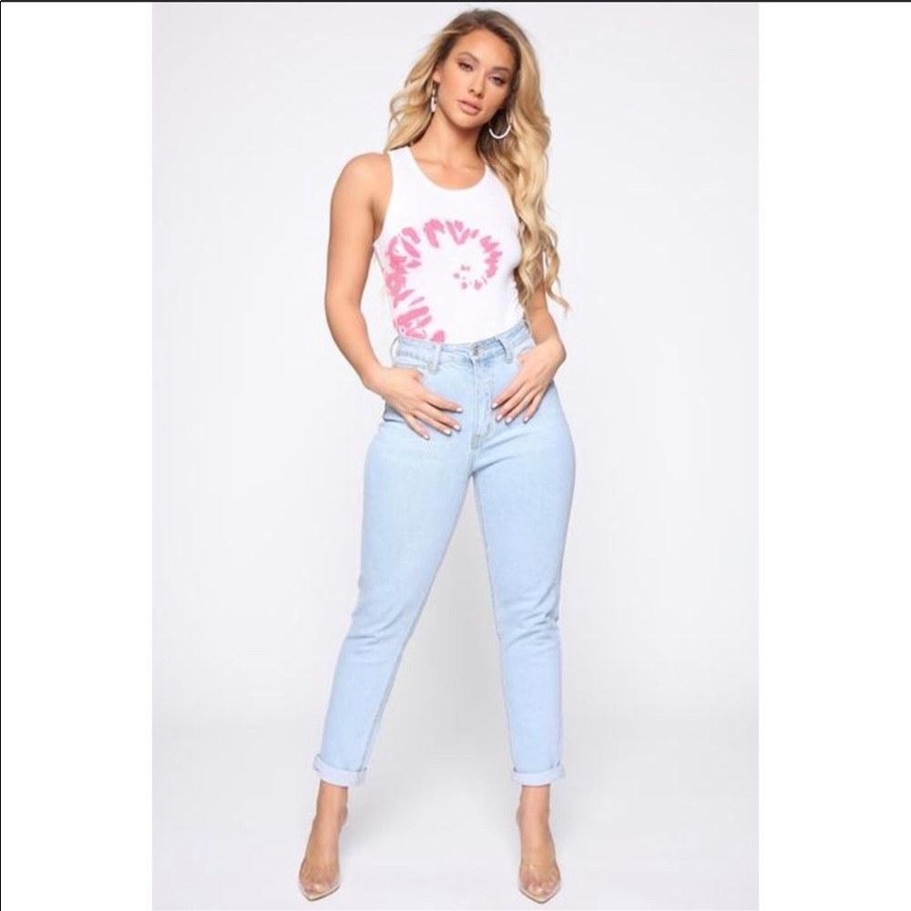 All the right places boyfriend jeans Fashion Nova